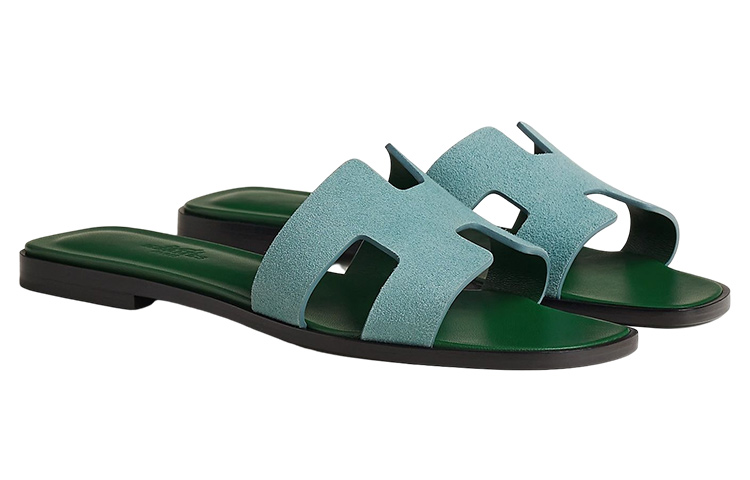 (W) HERMES Oran Sandal 'Light Blue' 圖 4