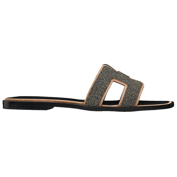(W) HERMES Oran Sandal 'Liu Jin Black' 圖 2