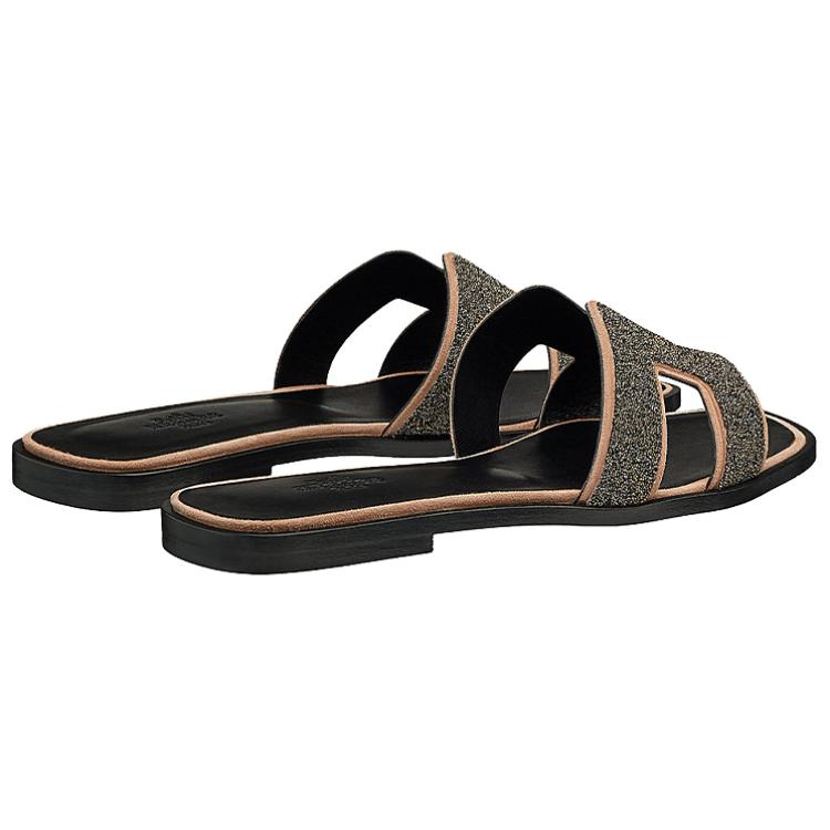 (W) HERMES Oran Sandal 'Liu Jin Black' 圖 4