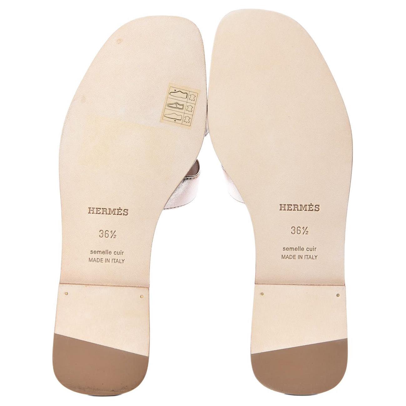 Purchase (W) HERMÈS Oran Sandal ''Liu Jin Roze'' H202231Z-RD