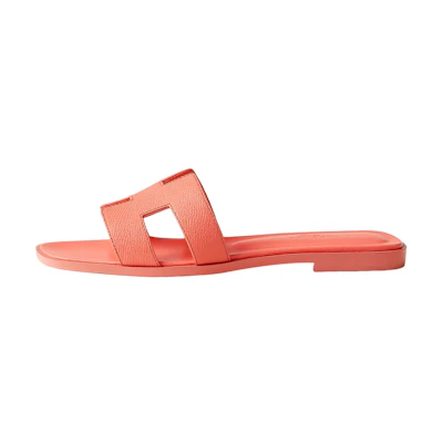 (W) HERMES Oran Sandal 'Orange'