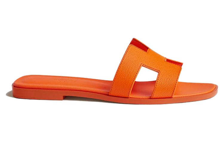 (W) HERMES Oran Sandal 'Orange' 圖 2