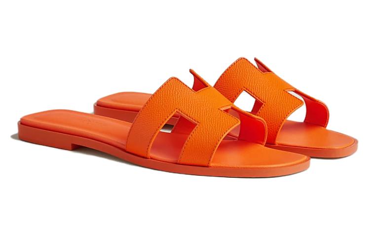 (W) HERMES Oran Sandal 'Orange' 圖 3