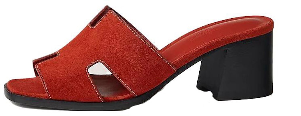 (Women) HERMES Oran Sandal 'Orange Pudding' H232088Z-2K Buy (Women) HERMES Oran Sandal 'Orange Pudding' H232088Z-2K