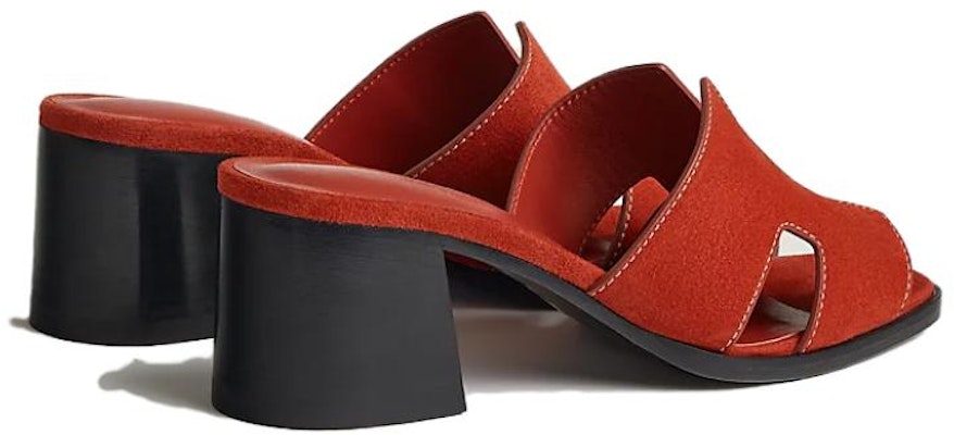 (Women) HERMES Oran Sandal 'Orange Pudding' H232088Z-2K Shop (Women) HERMES Oran Sandal 'Orange Pudding' H232088Z-2K