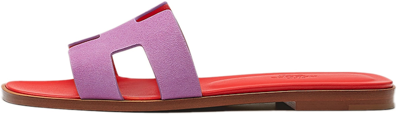 (W) エルメス Oran サンダル パープル H221208Z-5C Buy (W) エルメス Oran サンダル パープル H221208Z-5C
