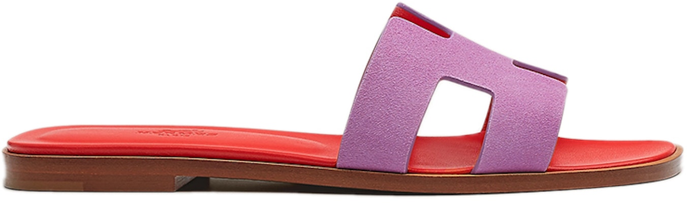 (W) エルメス Oran サンダル パープル H221208Z-5C Order (W) エルメス Oran サンダル パープル H221208Z-5C