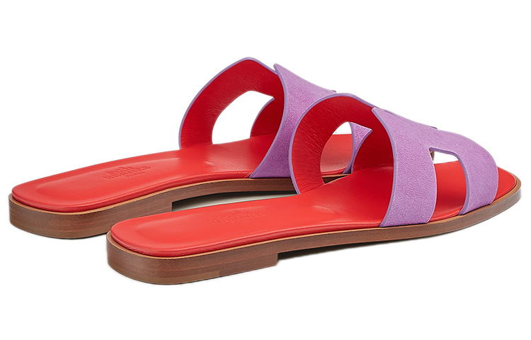 Shop (W) エルメス Oran サンダル パープル H221208Z-5C