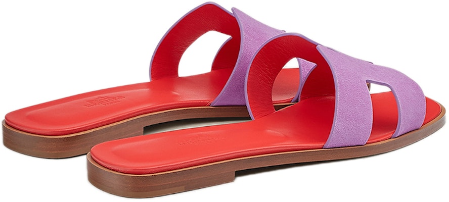 (W) エルメス Oran サンダル パープル H221208Z-5C Shop (W) エルメス Oran サンダル パープル H221208Z-5C