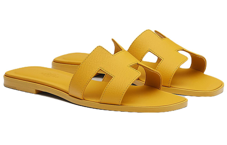 (W) HERMES Oran Sandal 'Pebble Yellow' 圖 3