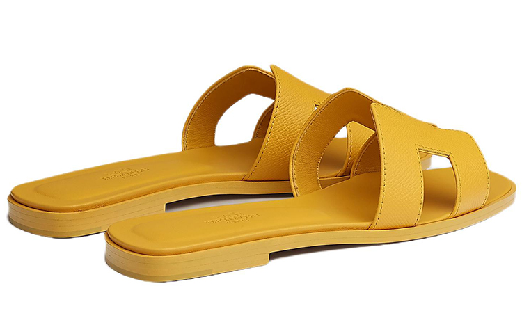 (W) HERMES Oran Sandal 'Pebble Yellow' 圖 5