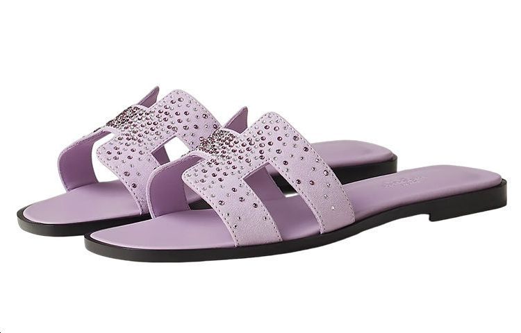 (W) HERMES Oran Sandal 'Purple' 圖 3
