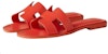 (Women) HERMES Oran Sandal 'Red' H202230Z-77