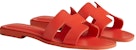 (Women) HERMES Oran Sandal 'Red' H202230Z-77