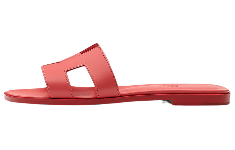 Buy (W) Sandalias HERMÈS Oran 'Rojo' H202230Z-8E