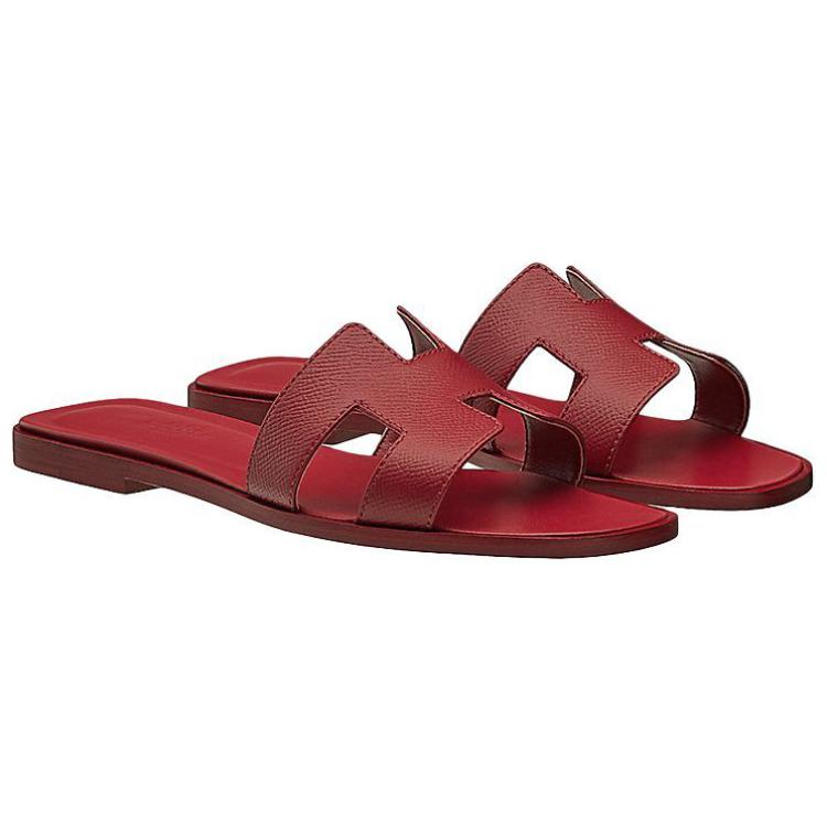(W) HERMES Oran Sandal 'Red' 圖 3