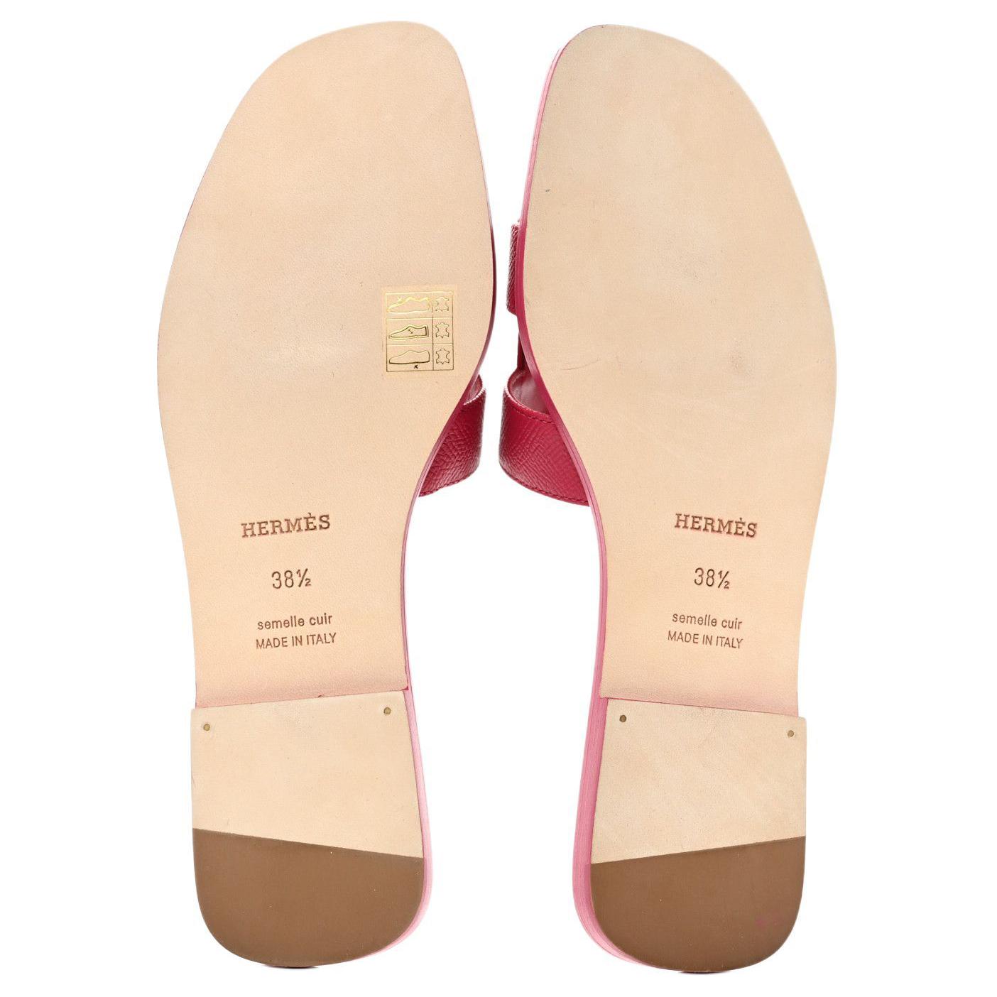 (W) HERMES Oran Sandal 'Red' 圖 5