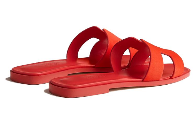 (W) HERMES Oran Sandal 'Red' 圖 4
