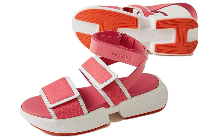 (W) HERMES Oran Sandal 'Red' 圖 4