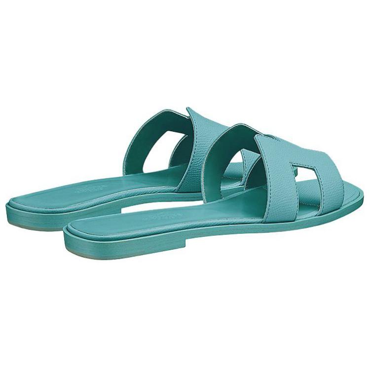(W) HERMES Oran Sandal 'Sea Blue' 圖 4