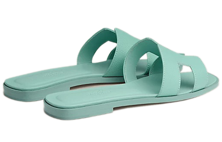 (W) HERMES Oran Sandal 'Seal Foam Green' 圖 4