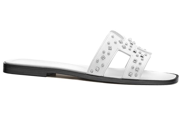 (W) HERMES Oran Sandal 'Simple Fashion White' 圖 2