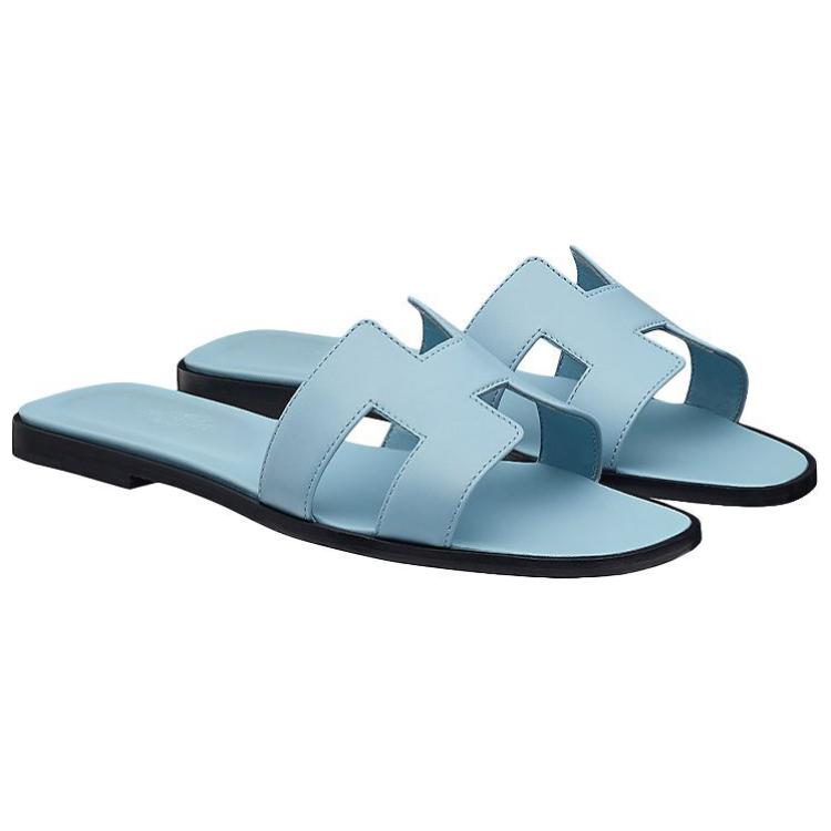 (W) HERMES Oran Sandal 'Sky Blue' 圖 3
