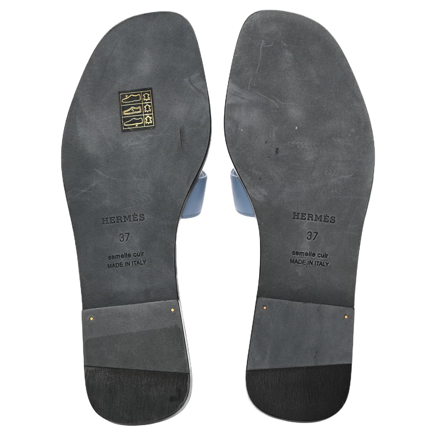 (W) HERMES Oran Sandal 'Sky Blue' 圖 5