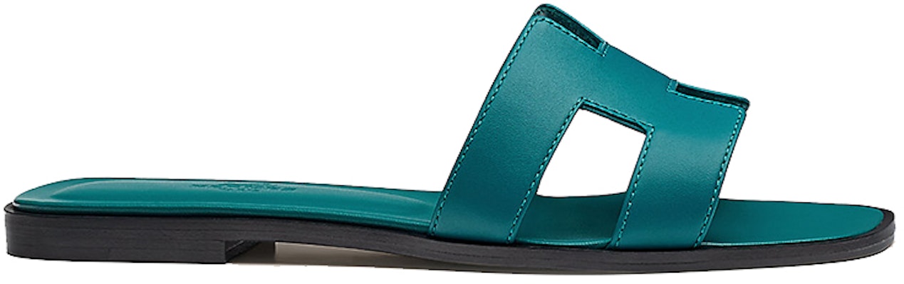 (W) Sandal HERMES Oran 'Biru Velvet' H202230Z-74 Order (W) Sandal HERMES Oran 'Biru Velvet' H202230Z-74