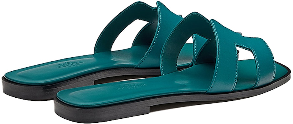 (W) Sandal HERMES Oran 'Biru Velvet' H202230Z-74 Shop (W) Sandal HERMES Oran 'Biru Velvet' H202230Z-74