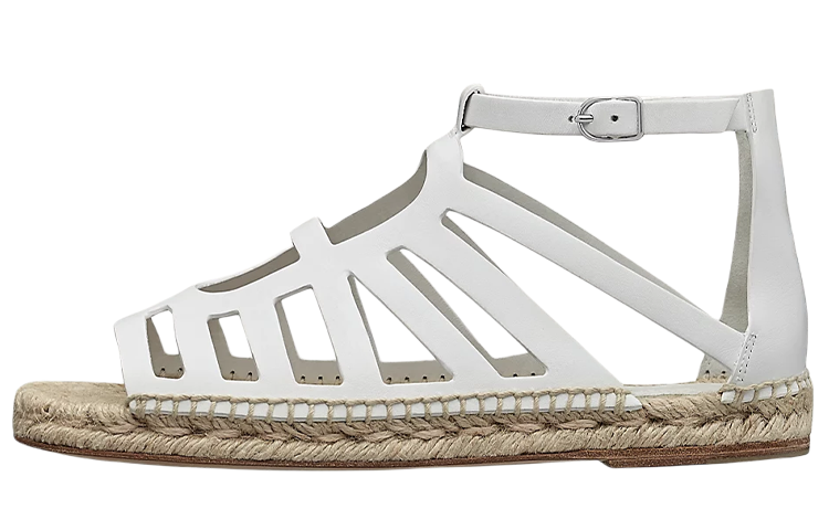 (W) HERMES Oran Sandal 'White'