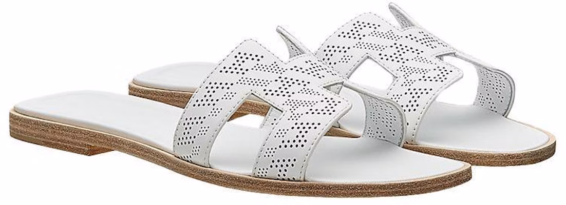 (Women) HERMES Oran Sandal 'White' H211173Z-90 Lookbook (Women) HERMES Oran Sandal 'White' H211173Z-90