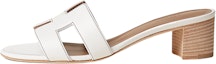 Buy (W) HERMES Oran Sandal 'Kulit Putih Potongan' H071002Z-02