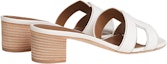Shop (W) HERMES Oran Sandal 'Kulit Putih Potongan' H071002Z-02