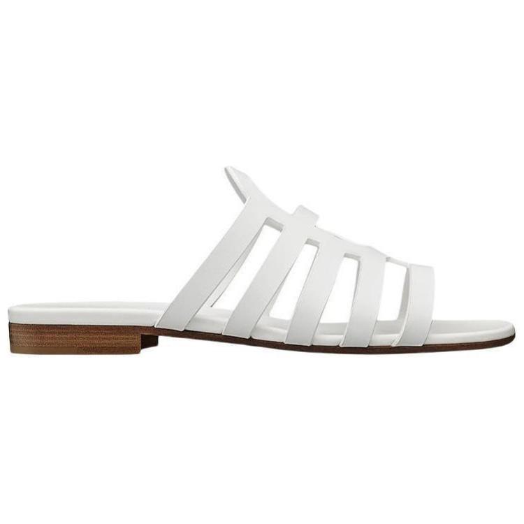 Order (W) HERMES Sandalia Oran 'Estampado Blanco' H211006Z-90