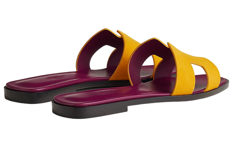 (W) HERMES Oran Sandal 'Yellow' 圖 4