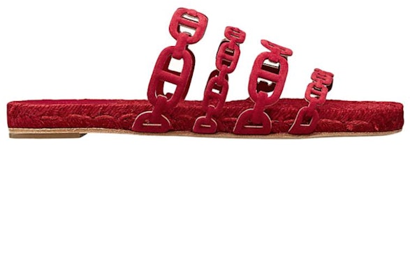 (W) HERMES Sandalias Oran 'Rojo Moda Simple' H201149Z-9U Order (W) HERMES Sandalias Oran 'Rojo Moda Simple' H201149Z-9U