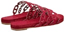 Shop (W) HERMES Sandalias Oran 'Rojo Moda Simple' H201149Z-9U