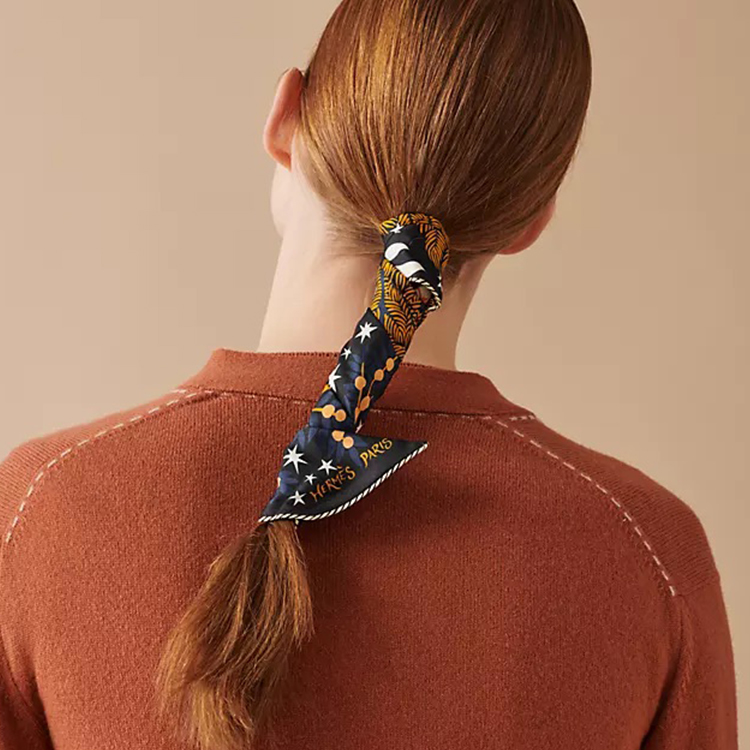 (Women) HERMES Orpheus Charm Silk Scarf Multicolor  Accessory. H8537002S  09 圖 3