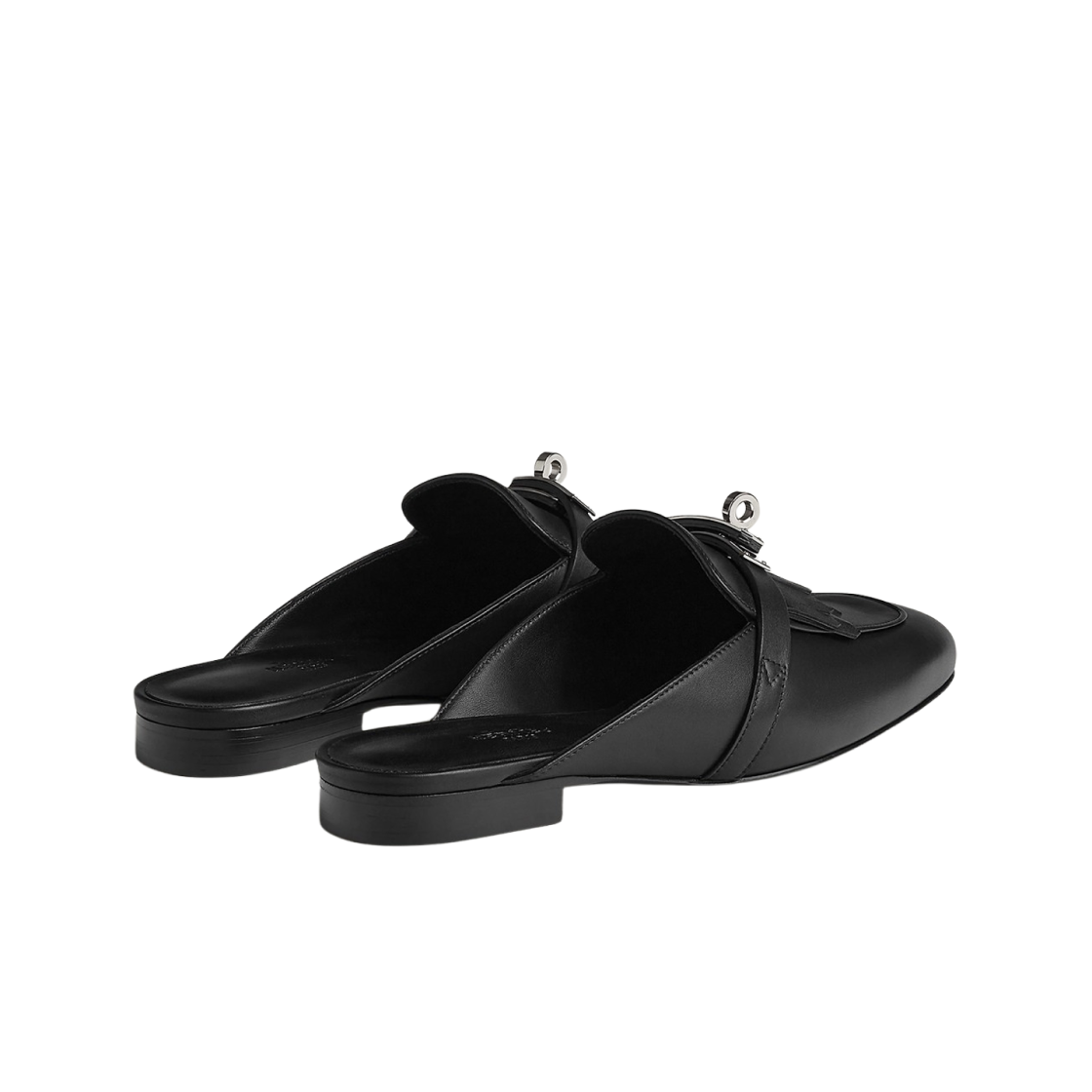 Lookbook (W) 爱马仕黑色皮革穆勒鞋 H241068Z-02