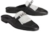 Lookbook (Women) HERMES Oz 'Black Leather Open-Back Mules' H241068Z-03