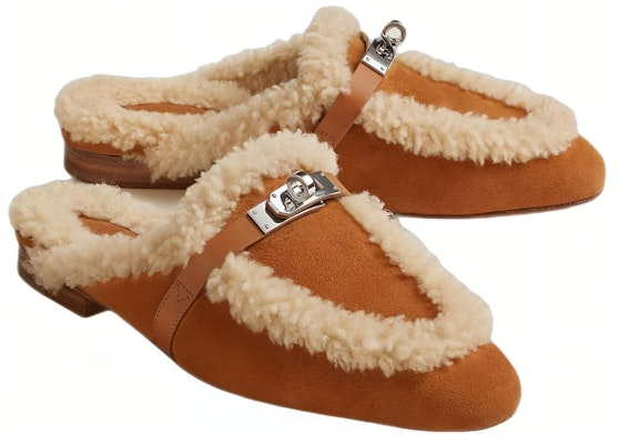 (W) HERMES Oz 'Kasut Mule Kulit Coklat Hujung Bulat' H232123Z-A3 Lookbook (W) HERMES Oz 'Kasut Mule Kulit Coklat Hujung Bulat' H232123Z-A3