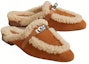 Lookbook (W) HERMES Oz 'Kasut Mule Kulit Coklat Hujung Bulat' H232123Z-A3