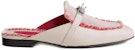 (Women) HERMES Oz Leather Flat Mule 'Beige Red' H231064Z-C5390
