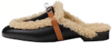 Buy (W) HERMES Oz Kulit Mule 'Hitam' H232124Z-02