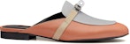 (W) HERMES Oz Kulit Mule 'Kelabu Jingga' H211157Z-9M