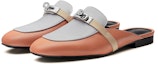 Shop (W) HERMES Oz Kulit Mule 'Kelabu Jingga' H211157Z-9M