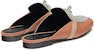 (W) HERMES Oz Kulit Mule 'Kelabu Jingga' H211157Z-9M