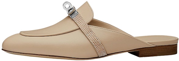 (Women) HERMES Oz Leather Or' Mule 'Sable d' H212103Z-2F (Women) HERMES Oz Leather Or' Mule 'Sable d' H212103Z-2F