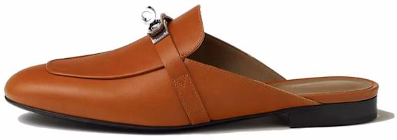 (Women) HERMES Oz Leather Slipper 'Brown' H232121Z-A3 (Women) HERMES Oz Leather Slipper 'Brown' H232121Z-A3
